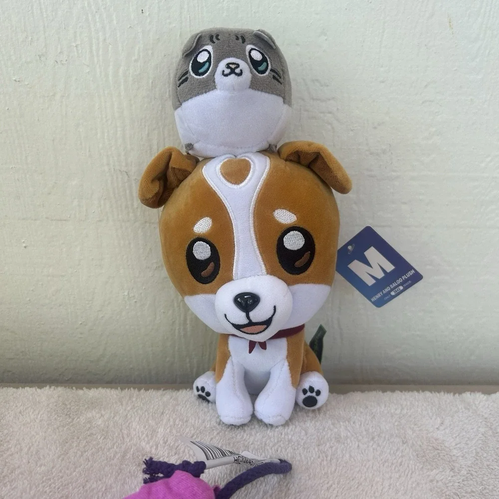NWT & Bag Makeship Plush Henry & Baloo 2022 Plushie By Henry The Colorado Dog